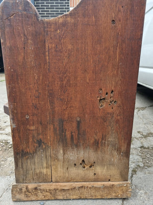 Victorian Oak Church Seat