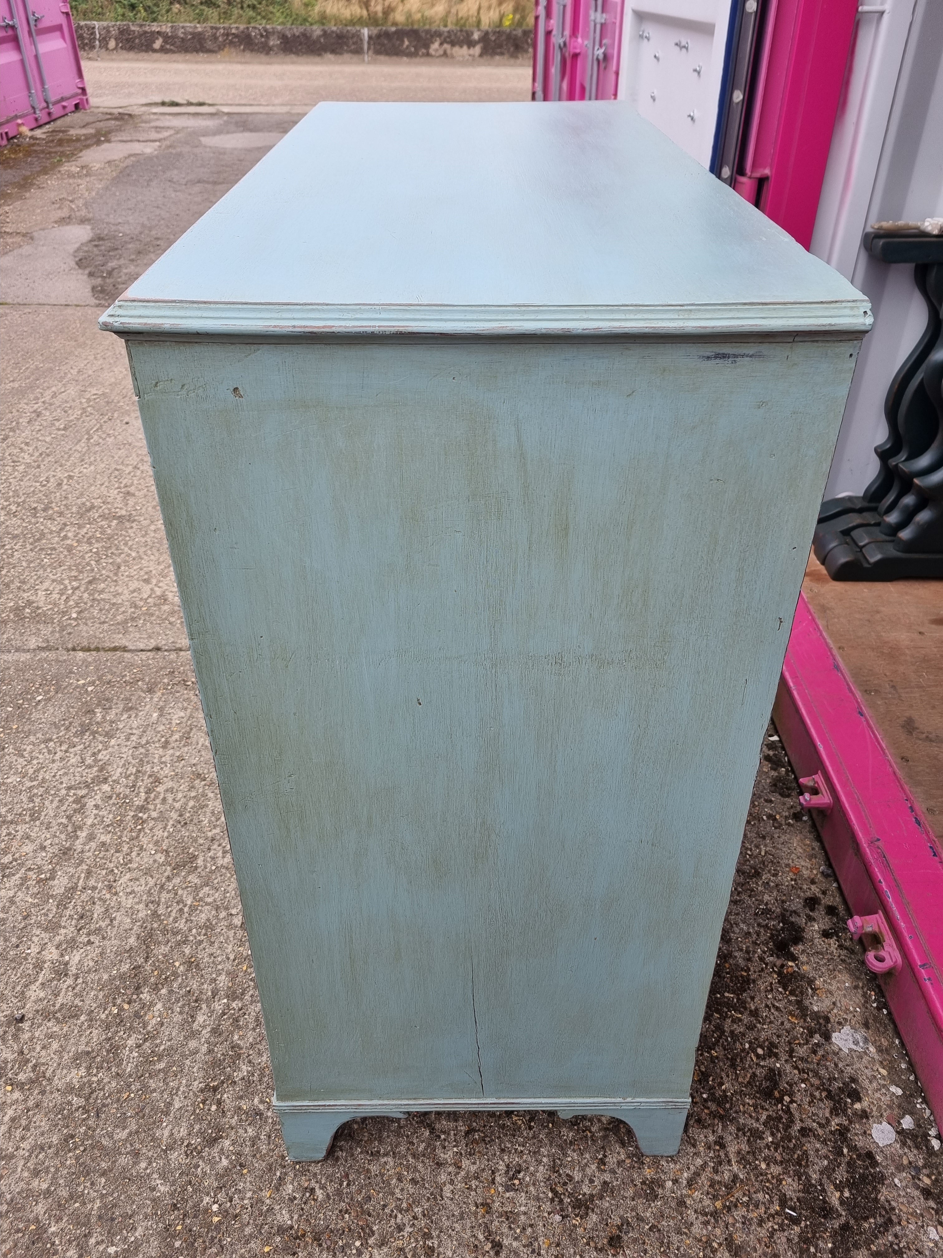Regency Antique Five Drawer Chest