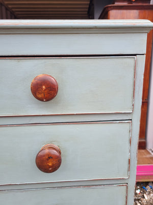 Regency Antique Five Drawer Chest