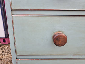 Regency Antique Five Drawer Chest