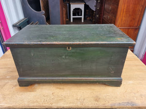 Original Painted Antique Pine Box