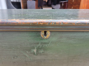 Original Painted Antique Pine Box