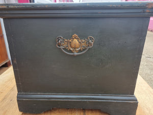 Original Painted Antique Pine Box