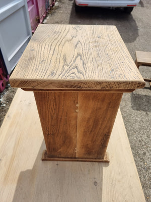 English Oak Arts & Crafts Style Side Tables