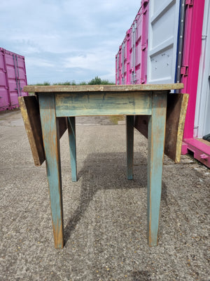 Early Victorian Painted Dropleaf Table