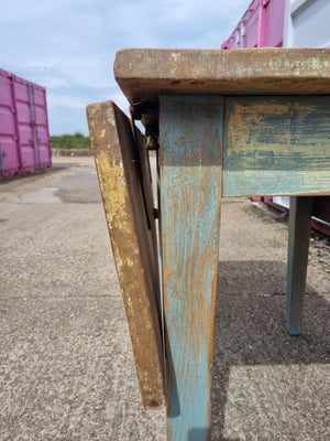 Early Victorian Painted Dropleaf Table