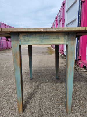 Early Victorian Painted Dropleaf Table