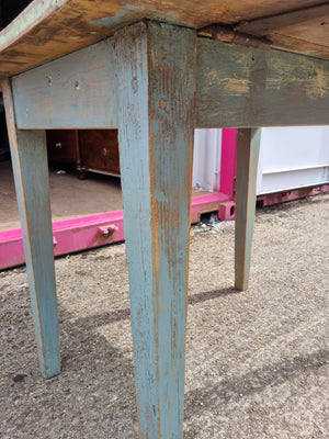 Early Victorian Painted Dropleaf Table