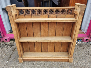 Small Architectural Oak Shelving