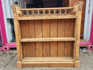 Small Architectural Oak Shelving