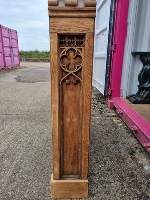 Small Architectural Oak Shelving