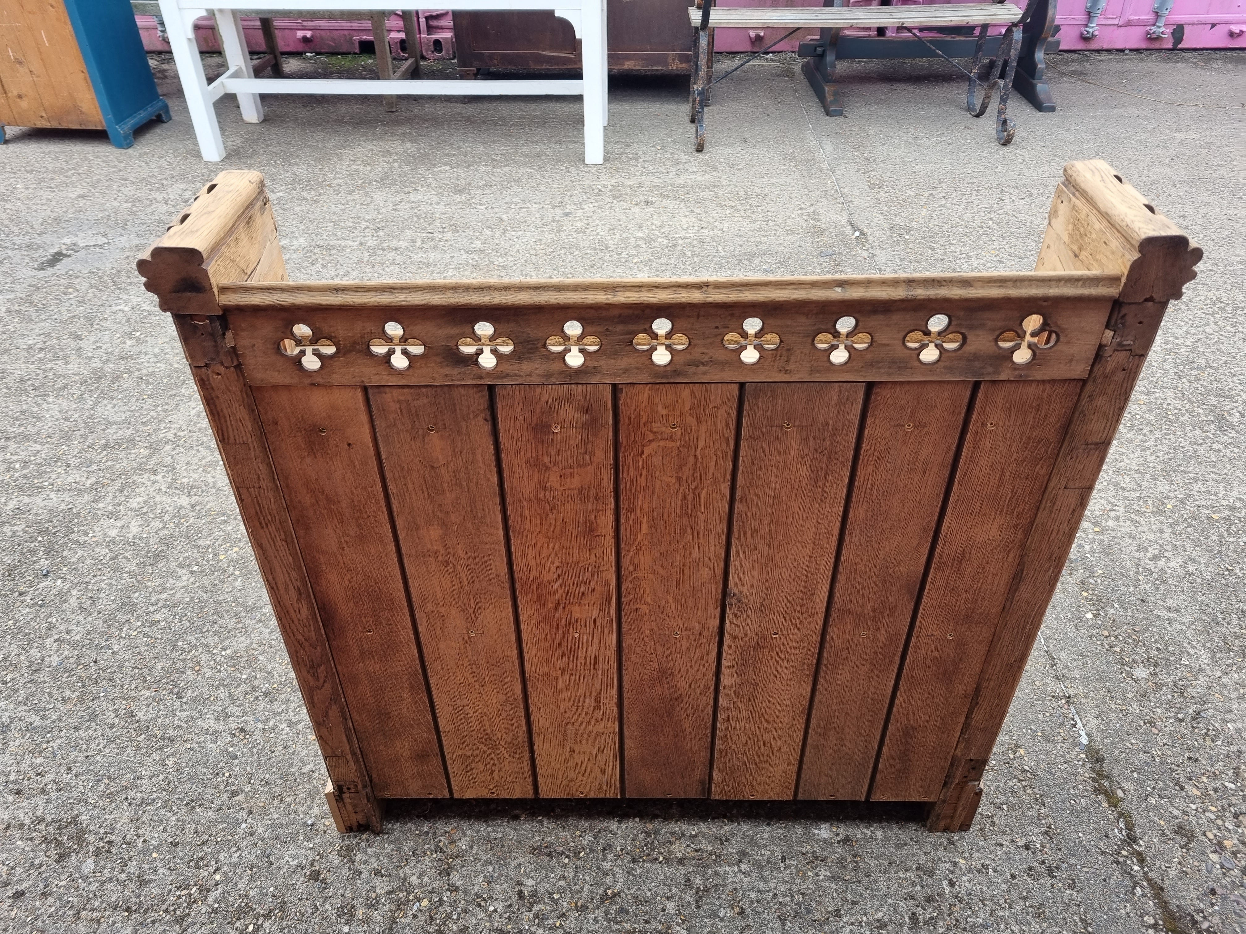 Small Architectural Oak Shelving