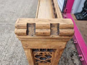 Small Architectural Oak Shelving