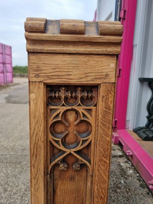 Small Architectural Oak Shelving