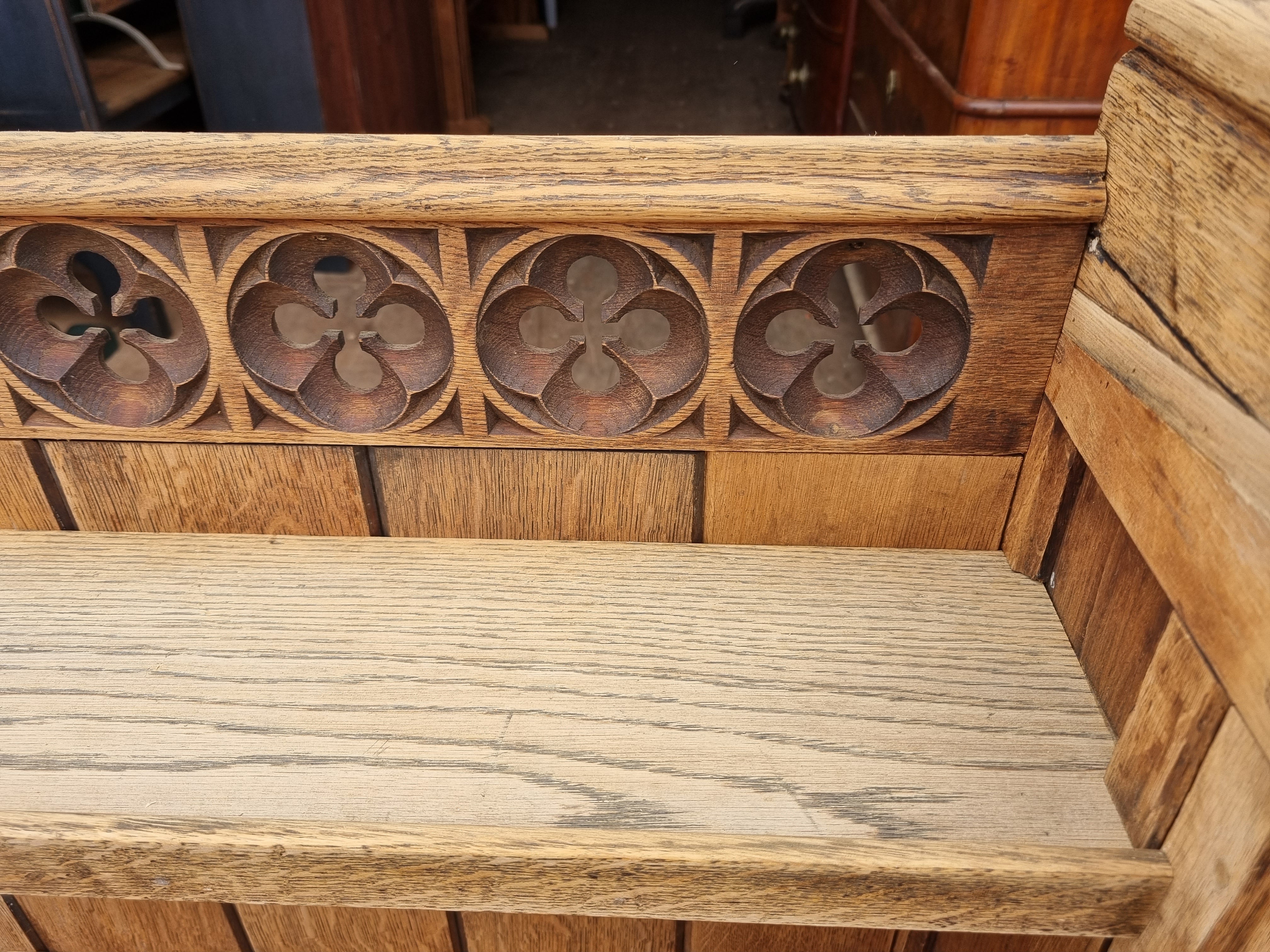 Small Architectural Oak Shelving