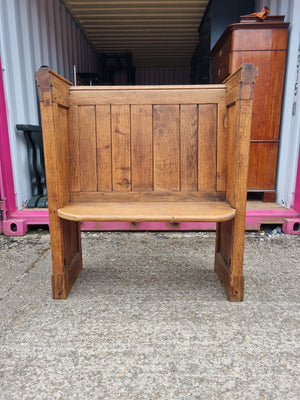 Antique Oak Settle