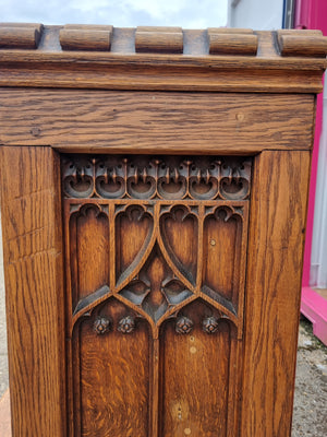 Antique Oak Settle