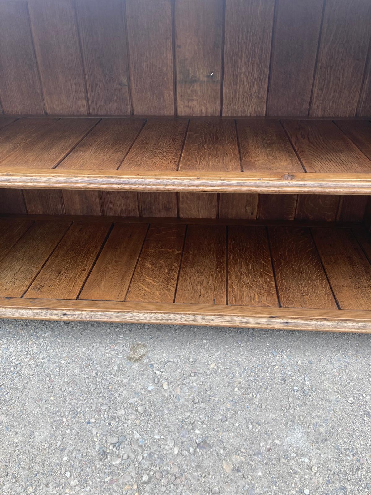 Oak Shelving Unit