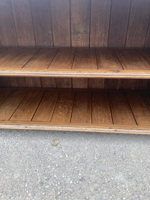 Oak Shelving Unit