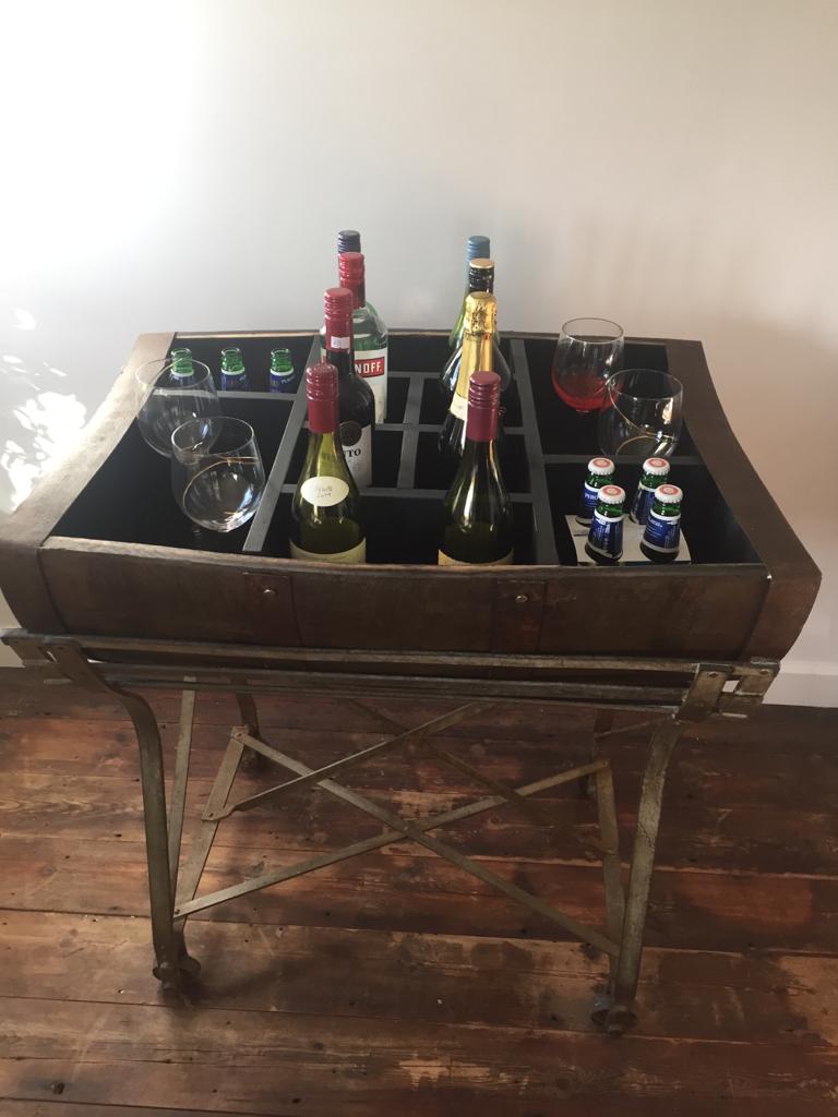 Barrel Drinks Trolley