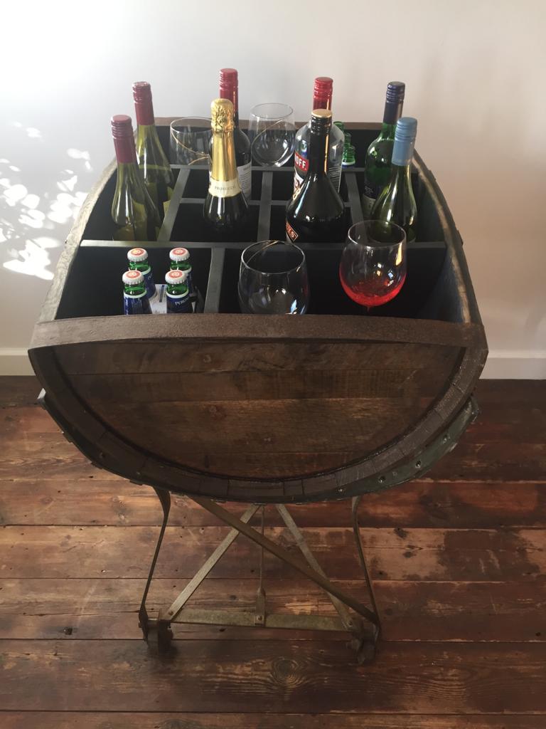 Barrel Drinks Trolley