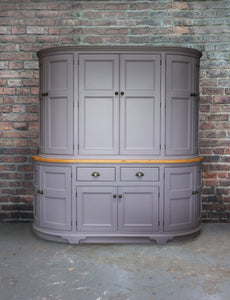 Bow end parlour cupboard