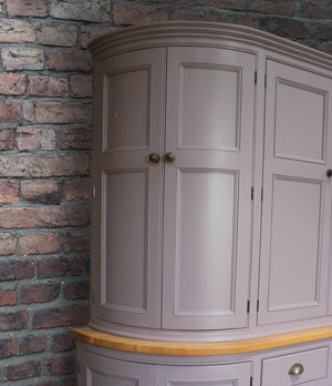 Bow end parlour cupboard