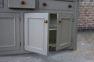 Reclaimed top painted sideboard